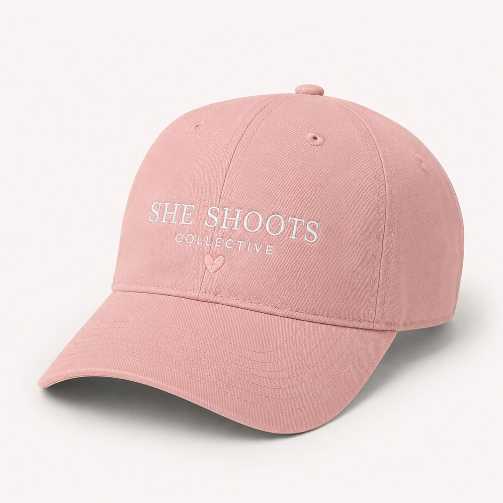 She Shoots Embroidered Sports Cap
