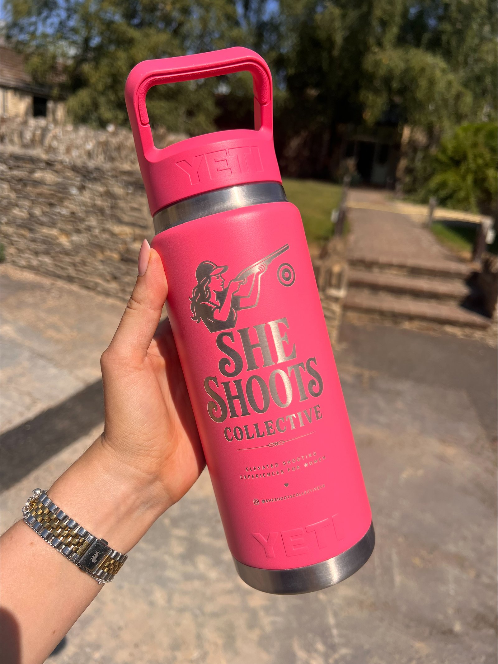 She Shoots YETI Bottle - Image 2